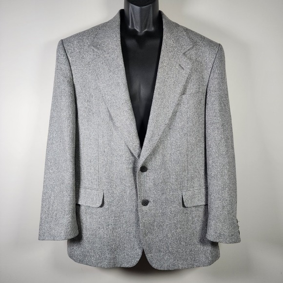 Gardiner Other - Vintage‎ Tweed Blazer Mens 42 R Scottish Wool Silk Hipster Jacket Gardiner Union